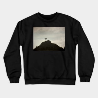 A Statue High on a Hill Crewneck Sweatshirt